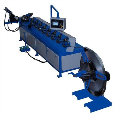 Mașină de formare a flanșelor pentru conducte rotunde. Conductă de aer condiționat HVAC