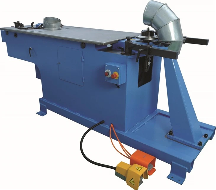 HVAC Spiro Equipment Metform Hydraulic Elbow Air Duct Pipe Tube Elbow Beading Roll Bending Former Maker Machine