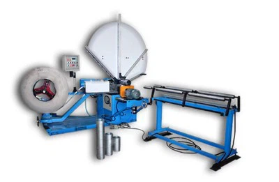 Masina de formare a tubului spiralat pentru conducte de aer