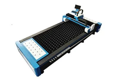 Mașină de tăiat cu laser cu fibre CNC de dimensiune metal